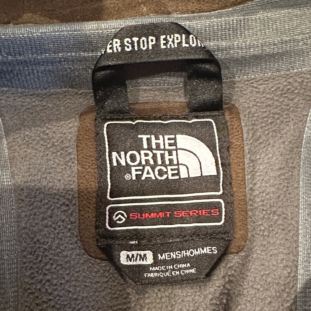 The North Face Men's Performance Jacket in Brown and Orange - Picture 2 of 3